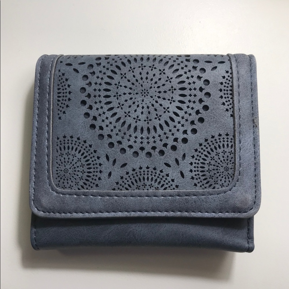 Francesca’s Perforated Trifold Wallet